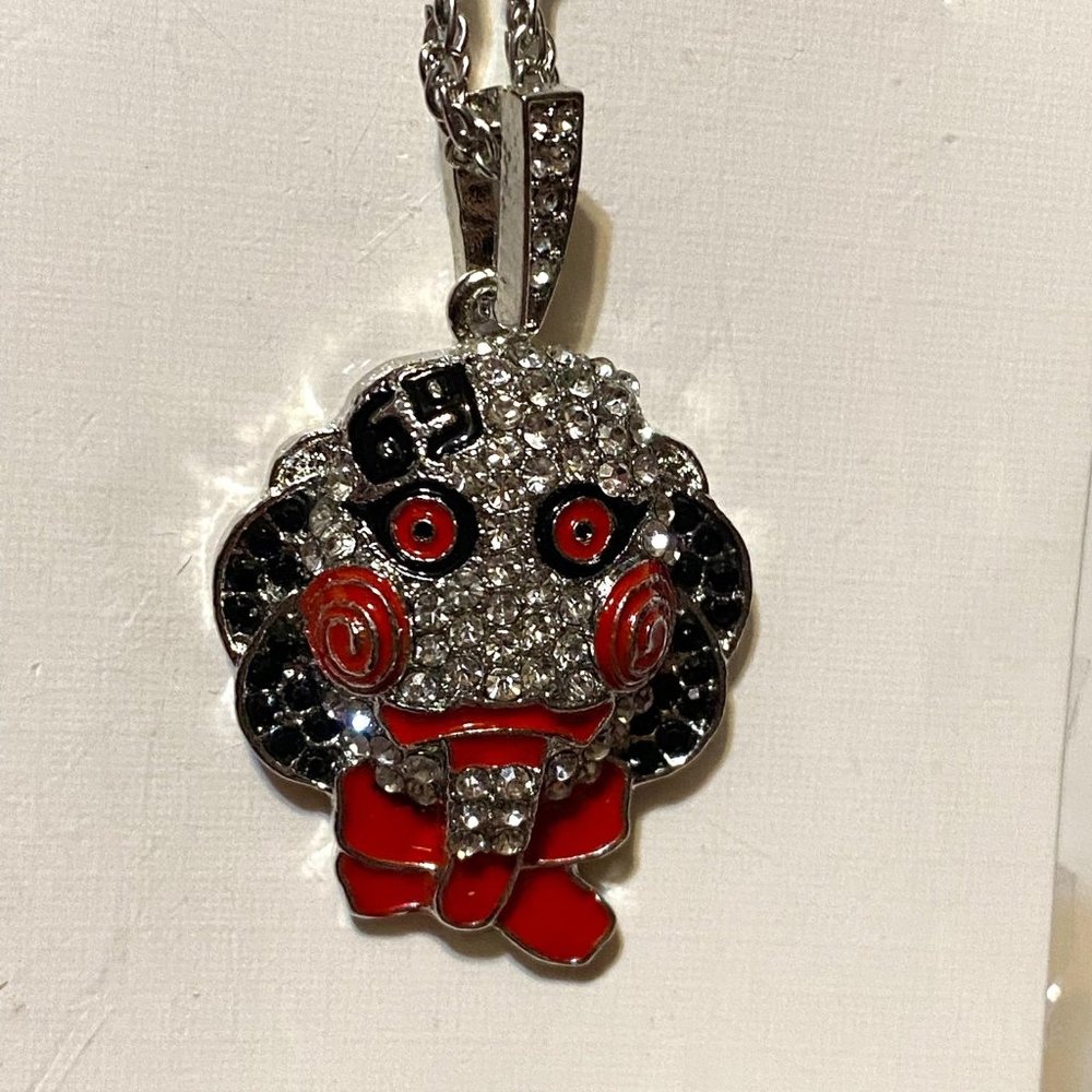 Jigsaw Saw Necklace